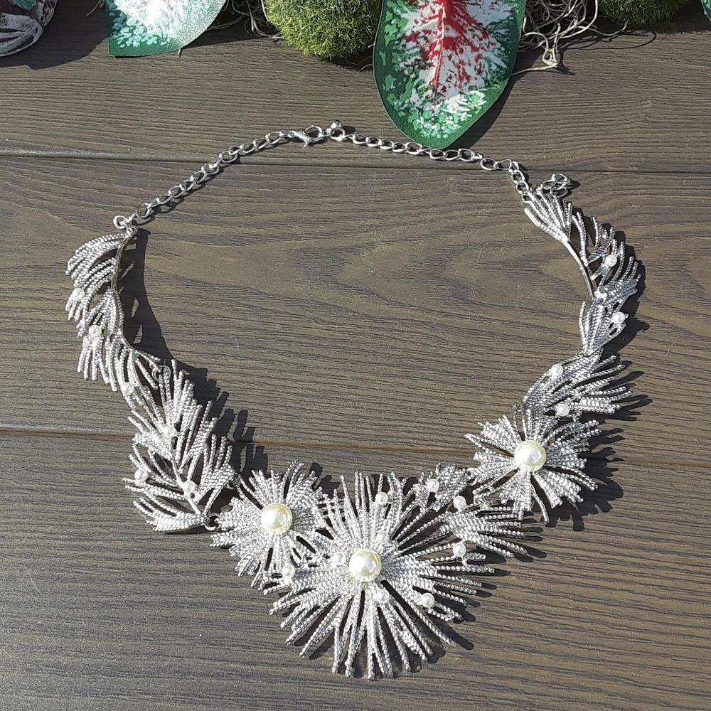 🎉Clearance🎉Spikey Pearl Necklace